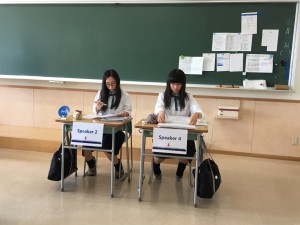 Jogakuin Students Participated in the NFLJ Debate Competition in Tokyo