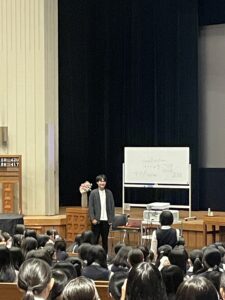 6月16日(火)高校文化講演会（森田真生先生）